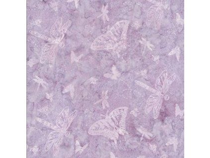 tisk - batika 3369-515 lila