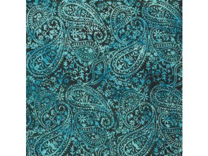 tisk - batika 3369-703 tyrkys