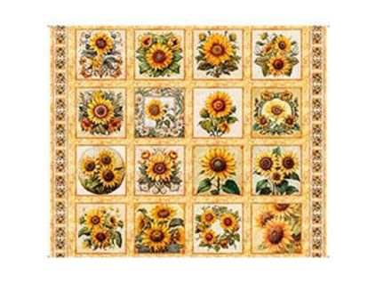 panel - SUNFLOWER SERENADE 31801-S
