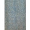 tisk - melange modrá jeans